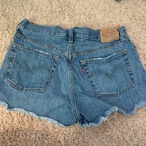 LEVI’S Blue Jean shorts